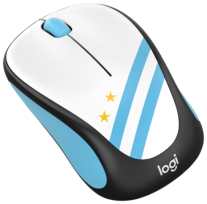 Мышь logitech с рисунком