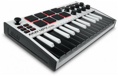 MIDI-клавиатура AKAI MPK Mini MKIII белый