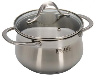 Кастрюля Regent Ameli 2,1 л, серебристый