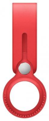 Брелок- подвеска для APPLE AirTag Leather Loop Red MK0V3ZM/A