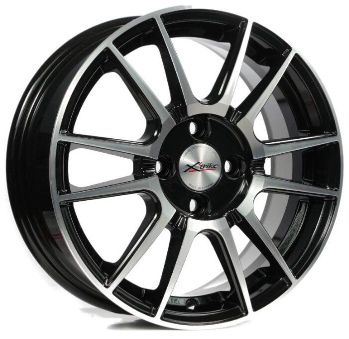 Колесный диск X'trike X-127 6x15/4x100 D67.1 ET45 BK/FP