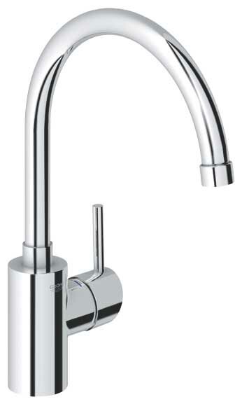 Смеситель для кухни grohe concetto new с высоким изливом хром 32663003