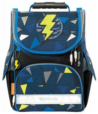Ранец Tiger Family Lightning Power, для нач. школы, Nature Quest, 35х31х19 см