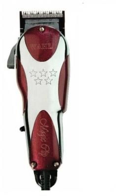 Машинка для стрижки Wahl Magic Clip 5Star, сетевая, 8 насадок, бордовая (8451-316H)