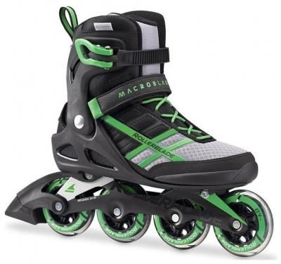 Роликовые Коньки Rollerblade 2017 Macroblade 84 Black/Green (См:28) Роликовые Коньки Rollerblade 2017 Macroblade 84 Black/Green (См:28)