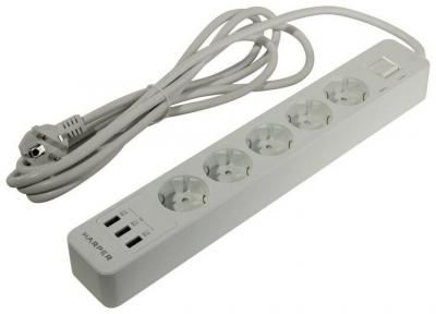 Сетевой фильтр HARPER UCH-560 White