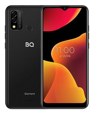 Смартфон BQ 6645L Element, черный Смартфон BQ 6645L Element, черный