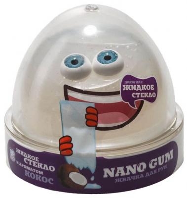 Жвачка для рук NanoGum жидкое стекло с ароматом кокоса 50 гр (NGLGAC50)