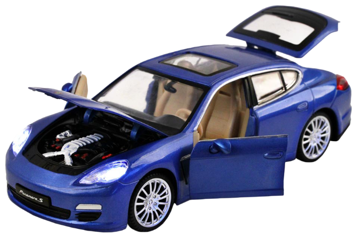 машинка автопанорама 1:24 porsche panamera