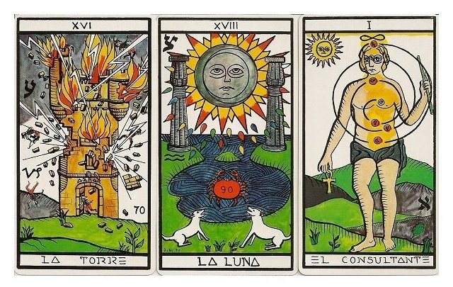 Гадальные карты Fournier Таро El Gran Tarot Esoterico, 78 карт Гадальные карты Fournier Таро El Gran Tarot Esoterico, 78 карт