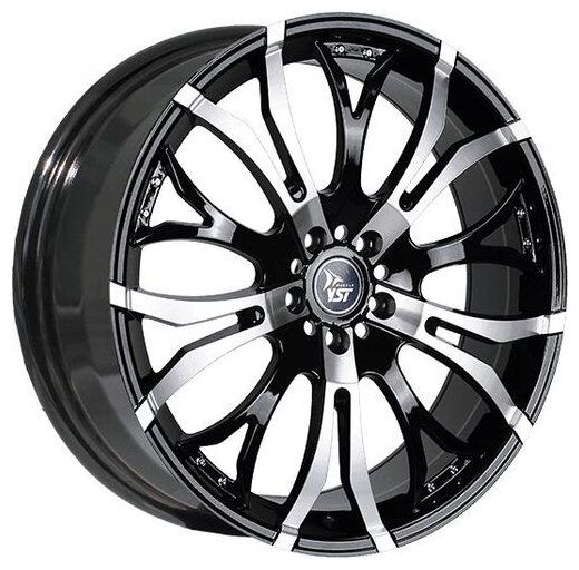 Колесный диск YST X-21 7x17/5x112 D66.6 ET43 BKF Колесный диск YST X-21 7x17/5x112 D66.6 ET43 BKF