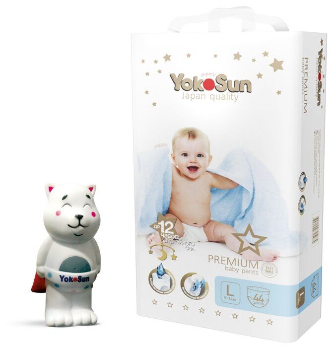 Подгузники yokosun premium. YOKOSUN Premium l. Игрушка для ванной котик Йоко.