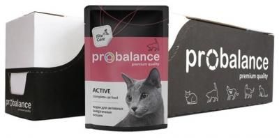 Корм для кошек ProBalance 50шт. х 85 г