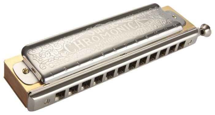 Губная гармошка Hohner Chromonica 48 270/48 (M27005X) E, серебристый