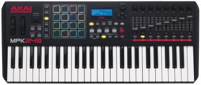 MIDI-клавиатура AKAI MPK249 черный