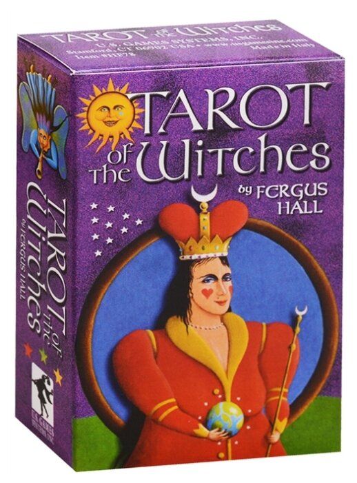 Гадальные карты U.S. Games Systems Таро Tarot of the Witches Deck, 78 карт Гадальные карты U.S. Games Systems Таро Tarot of the Witches Deck, 78 карт