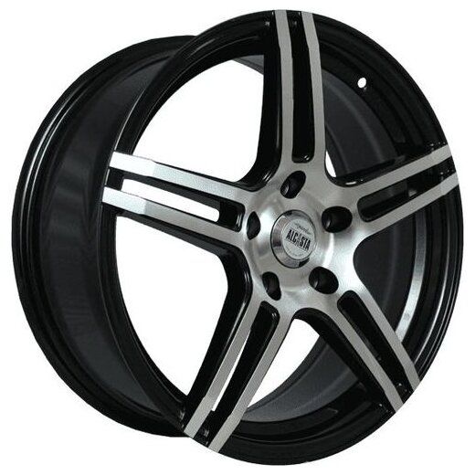 Колесный диск ALCASTA M36 7x17/5x114.3 D60.1 ET45 BKF Колесный диск ALCASTA M36 7x17/5x114.3 D60.1 ET45 BKF