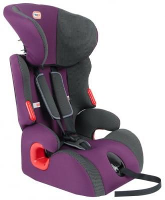 Автокресло группа 1/2/3 (9-36 кг) Tizo Simple, фиолетовый/карбон