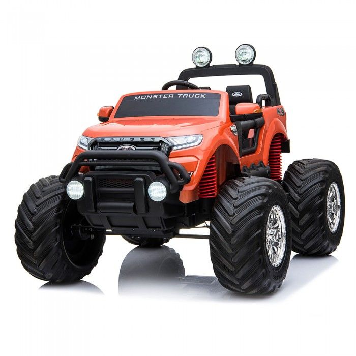 детский электромобиль ford monster truck (dk-mt550) черный глянец