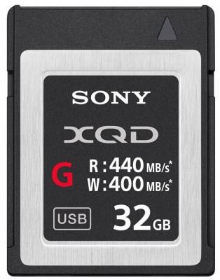 Карта памяти Sony XQD 32Gb QDG32E, чтение 440, запись 400 Мб/c
