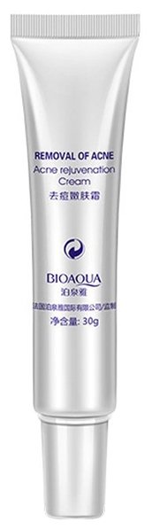 Крем от прыщей bioaqua. Крем для лица BIOAQUA Pureskin Anti acne-Light Print.