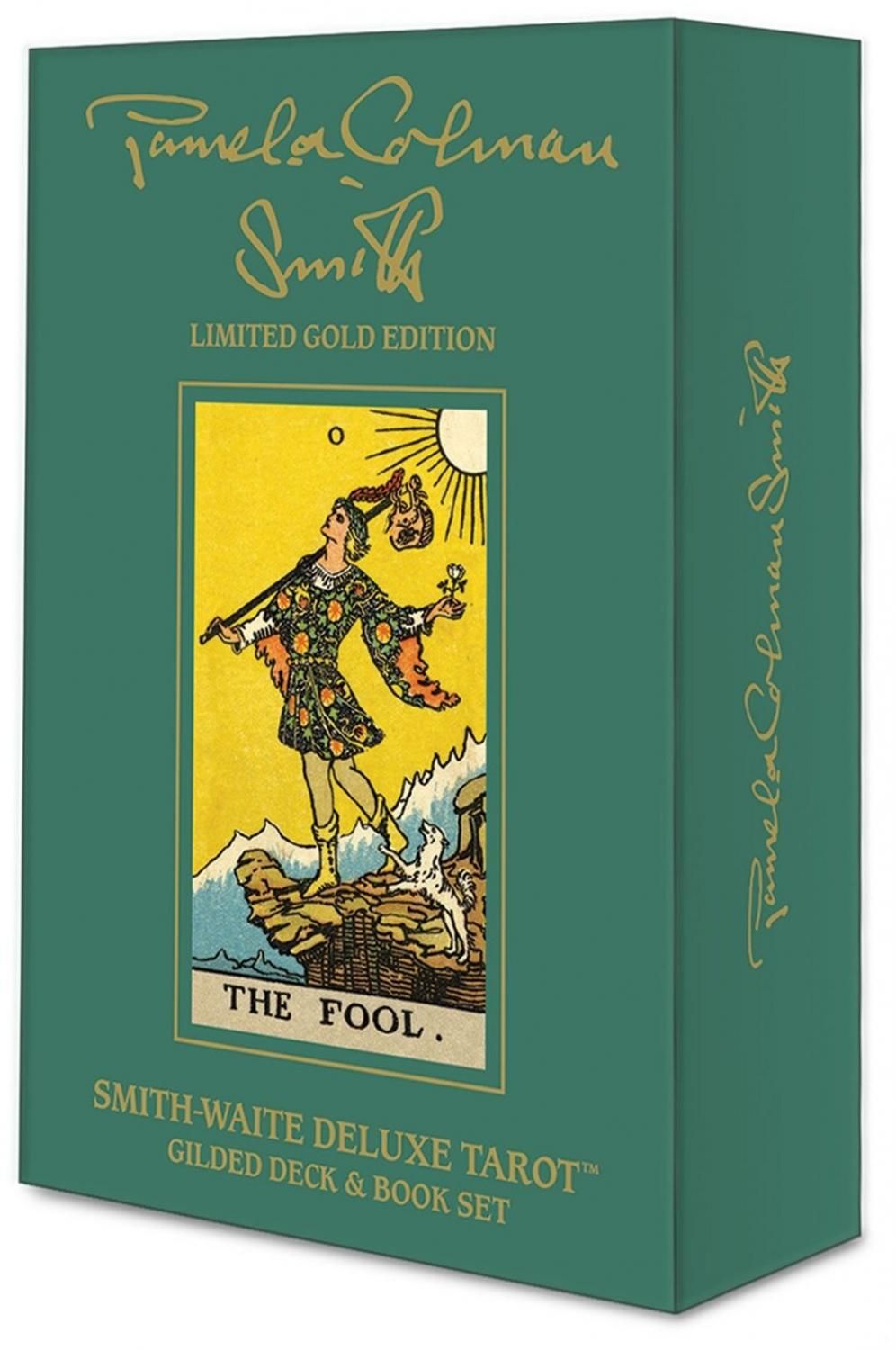 Smith-Waite Deluxe Tarot: Gilded Deck & Book Set эксклюзивные подарочные колоды лимитированной серии Smith-Waite Deluxe Tarot: Gilded Deck & Book Set эксклюзивные подарочные колоды лимитированной серии