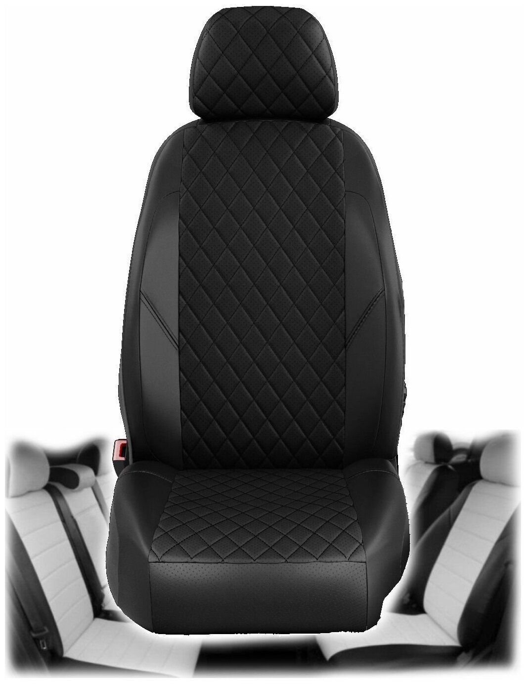 Чехлы на сиденья для Citroen Berlingo 1 с 1997-2012 Чехлы на сиденья для Citroen Berlingo 1 с 1997-2012