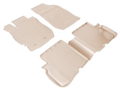 Комплект ковриков NorPlast NPA11-C61-020 4 шт. бежевый