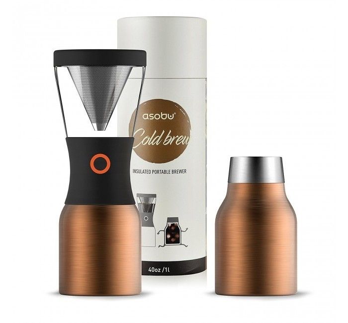 Asobu Кофеварка портативная Cold Brew 1 л Asobu Кофеварка портативная Cold Brew 1 л
