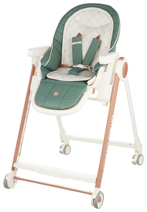 Стульчик для кормления happy baby berny v2 dark green