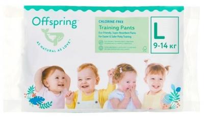 Offspring трусики L (9-14 кг), 36 шт., тропики
