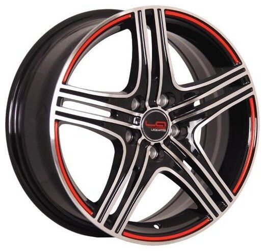 Колесный диск LegeArtis GM526 7.5x18/5x105 D56.6 ET40 BKFRS Колесный диск LegeArtis GM526 7.5x18/5x105 D56.6 ET40 BKFRS