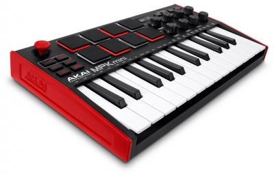 MIDI-клавиатура AKAI MPK Mini MKIII черный/красный