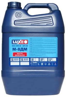 Минеральное моторное масло LUXE М-8ДМ, 30 л