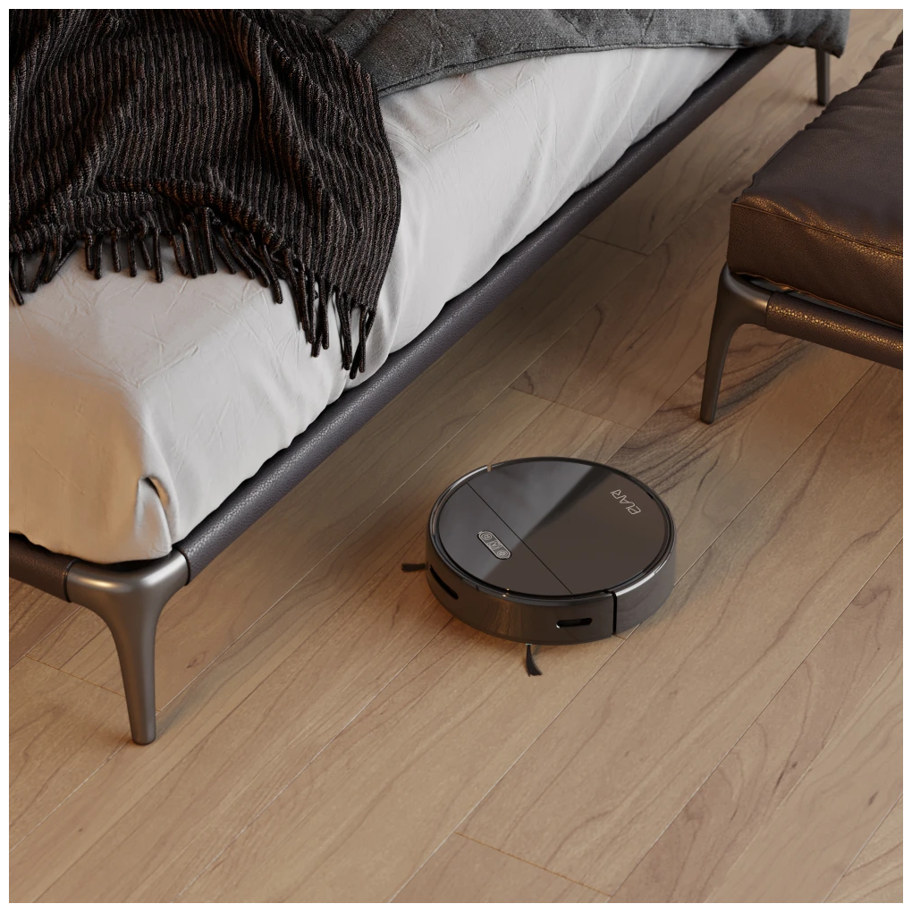 Робот-пылесос ELARI SmartBot Brush SBT-001А, черный