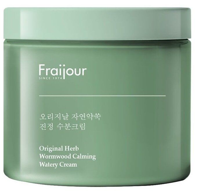 Крем для лица с полынью Fraijour. [Fraijour] крем для лица Original Herb Wormwood Calming watery Cream, 100 мл. Fraijour крем увлажняющий. Fraijour Original Herb Wormwood Calming watery Cream.