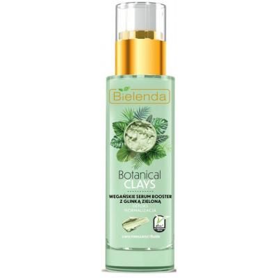 Bielenda Botanical clays Веганская сыворотка для лица с зелёной глиной 30 мл